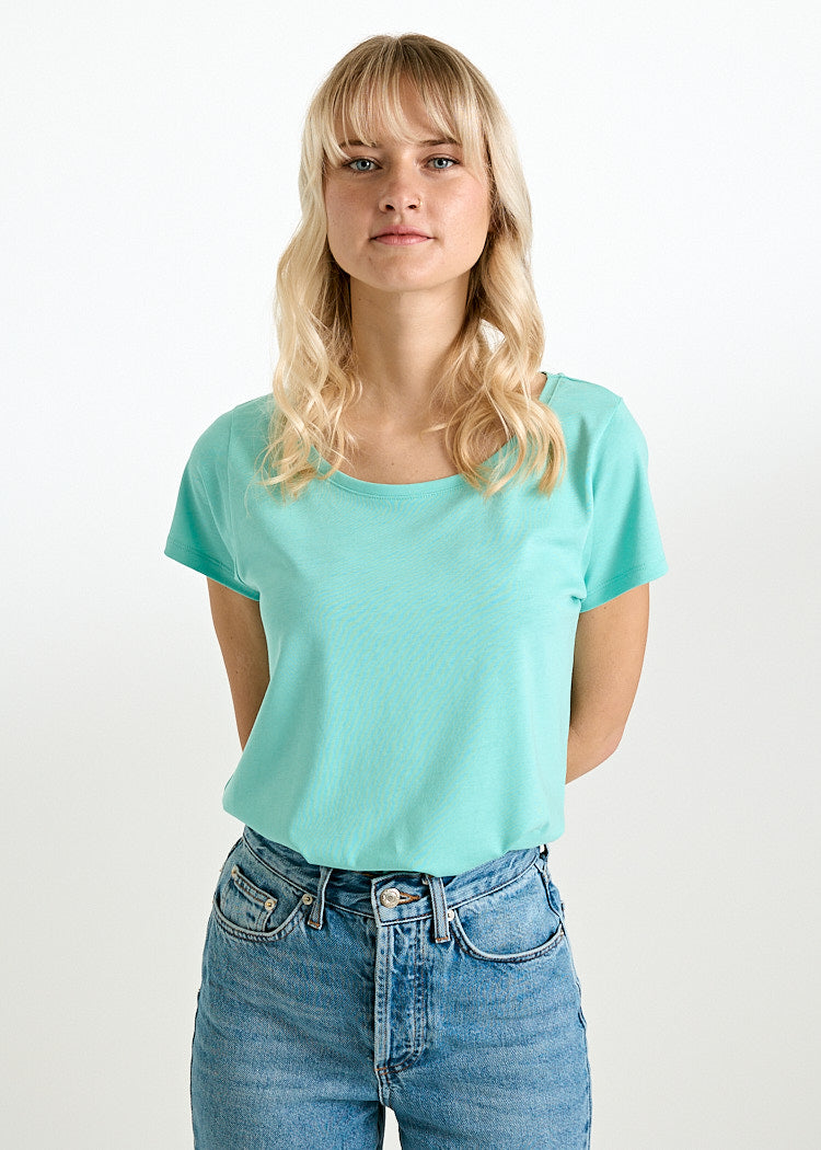 WOMEN'S WOODSHIRT REGULAR LENA POOL BLUE