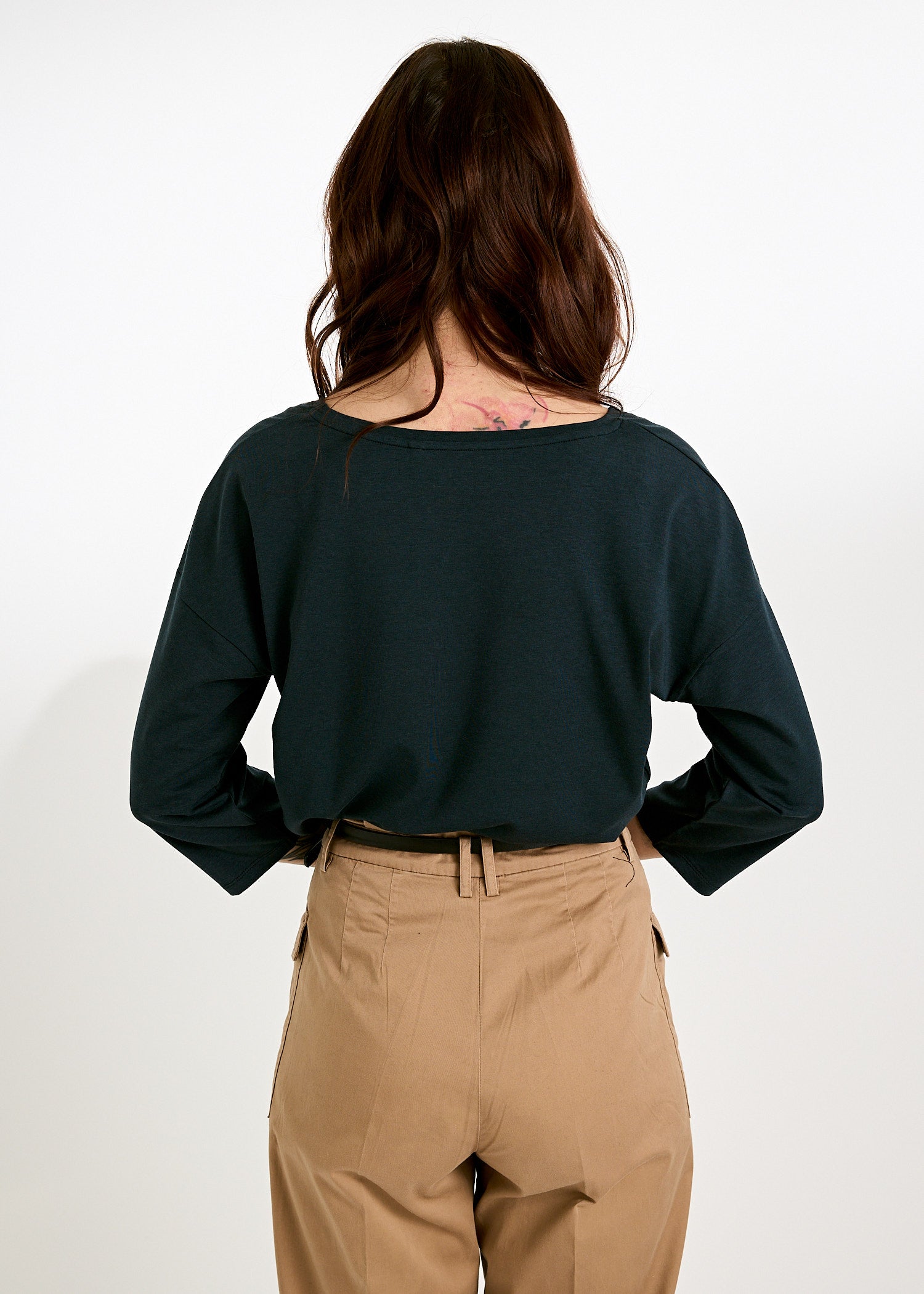 DAMEN LANGARMSHIRT CHRISTIN CARBON