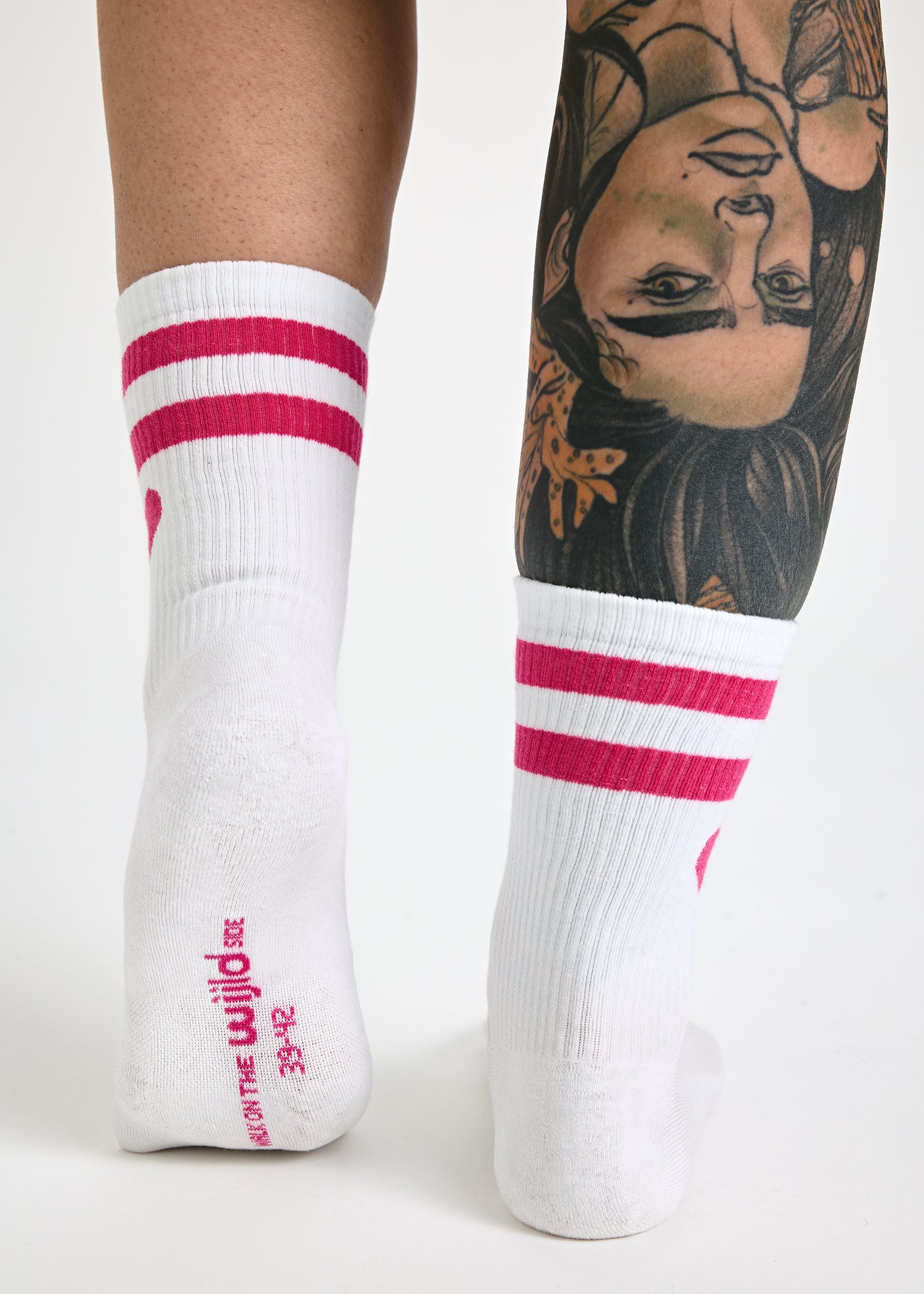 WOODSOCKS® TENNISSOCKEN HEART WHITE