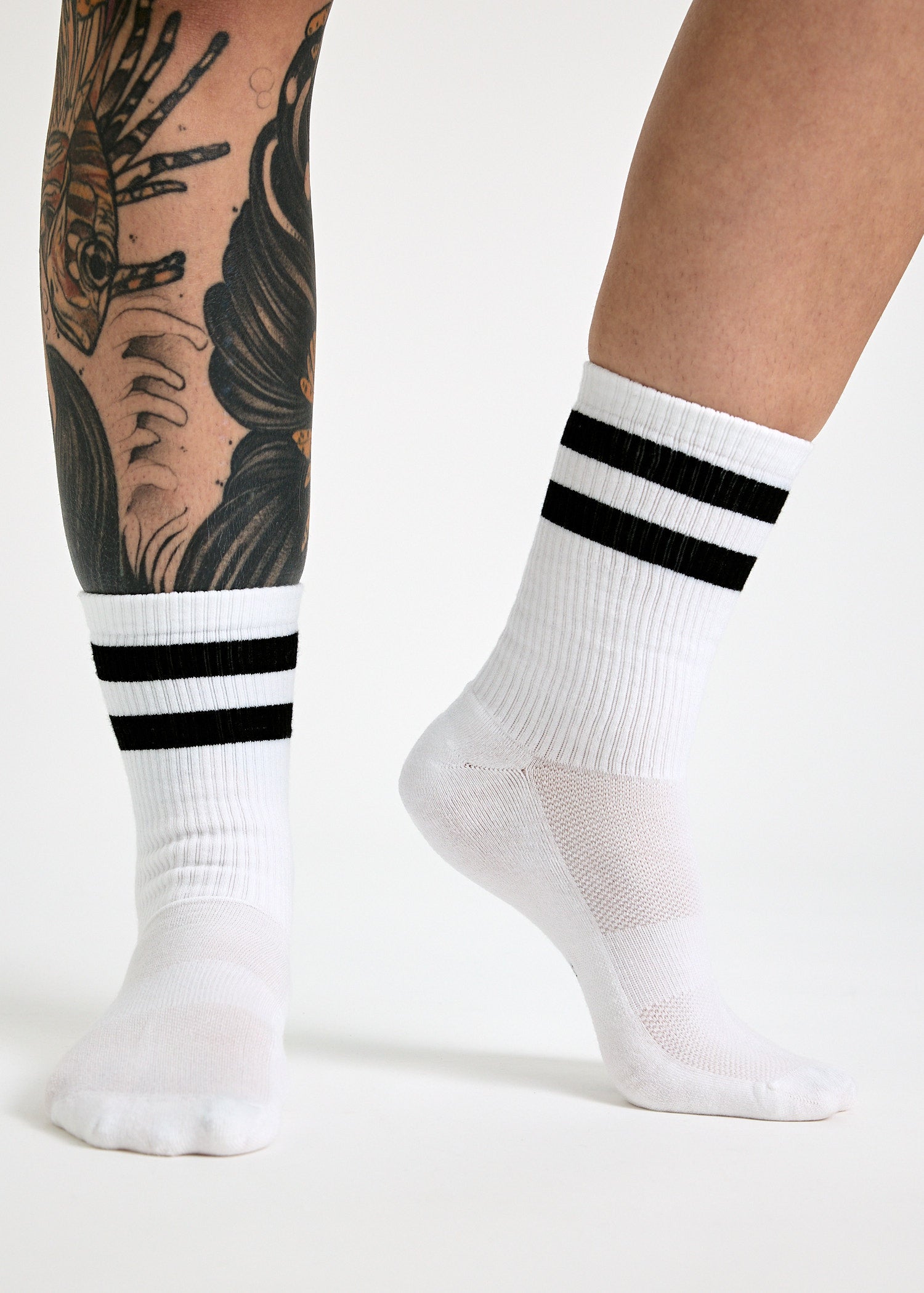 WOODSOCKS® TENNISSOCKEN WHITE BLACK