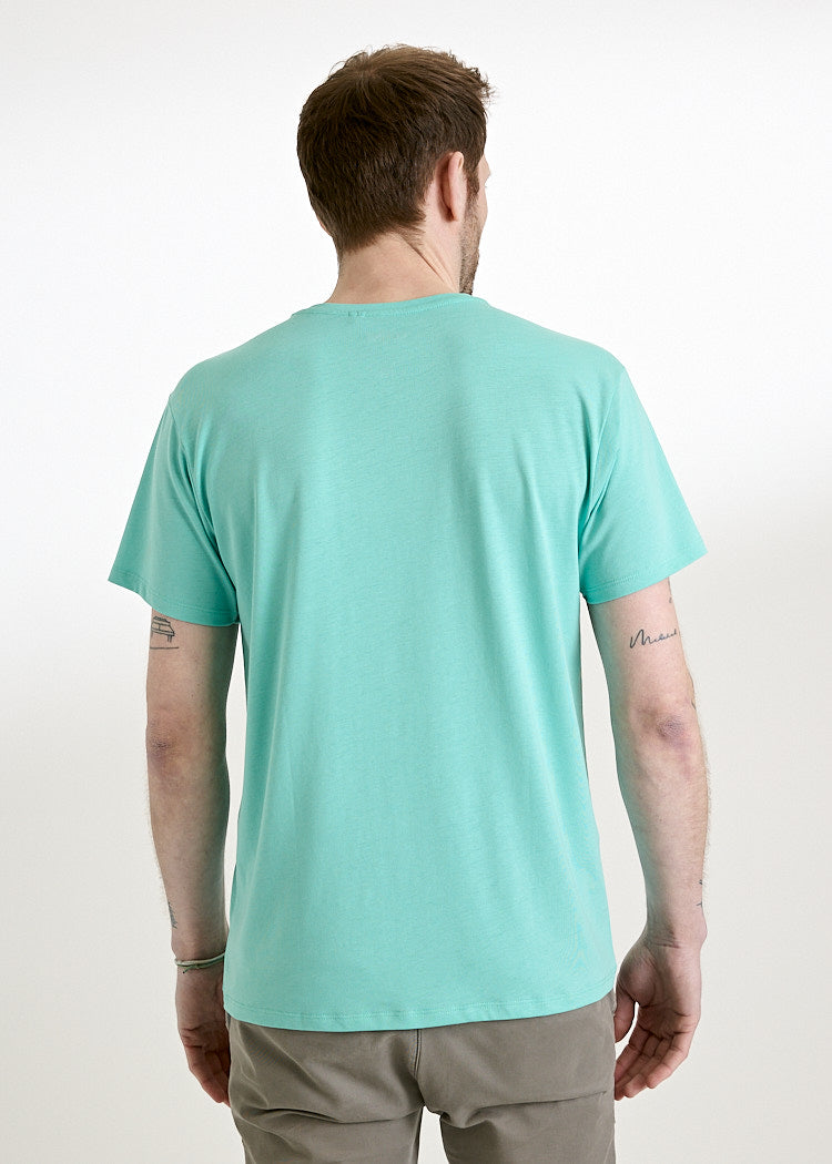 MEN'S WOODSHIRT ALEX POOL BLUE