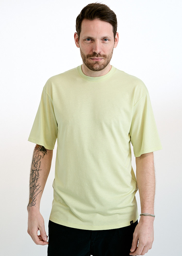 HERREN WOODSHIRT OVERCUT JAMES SHADOW LIME