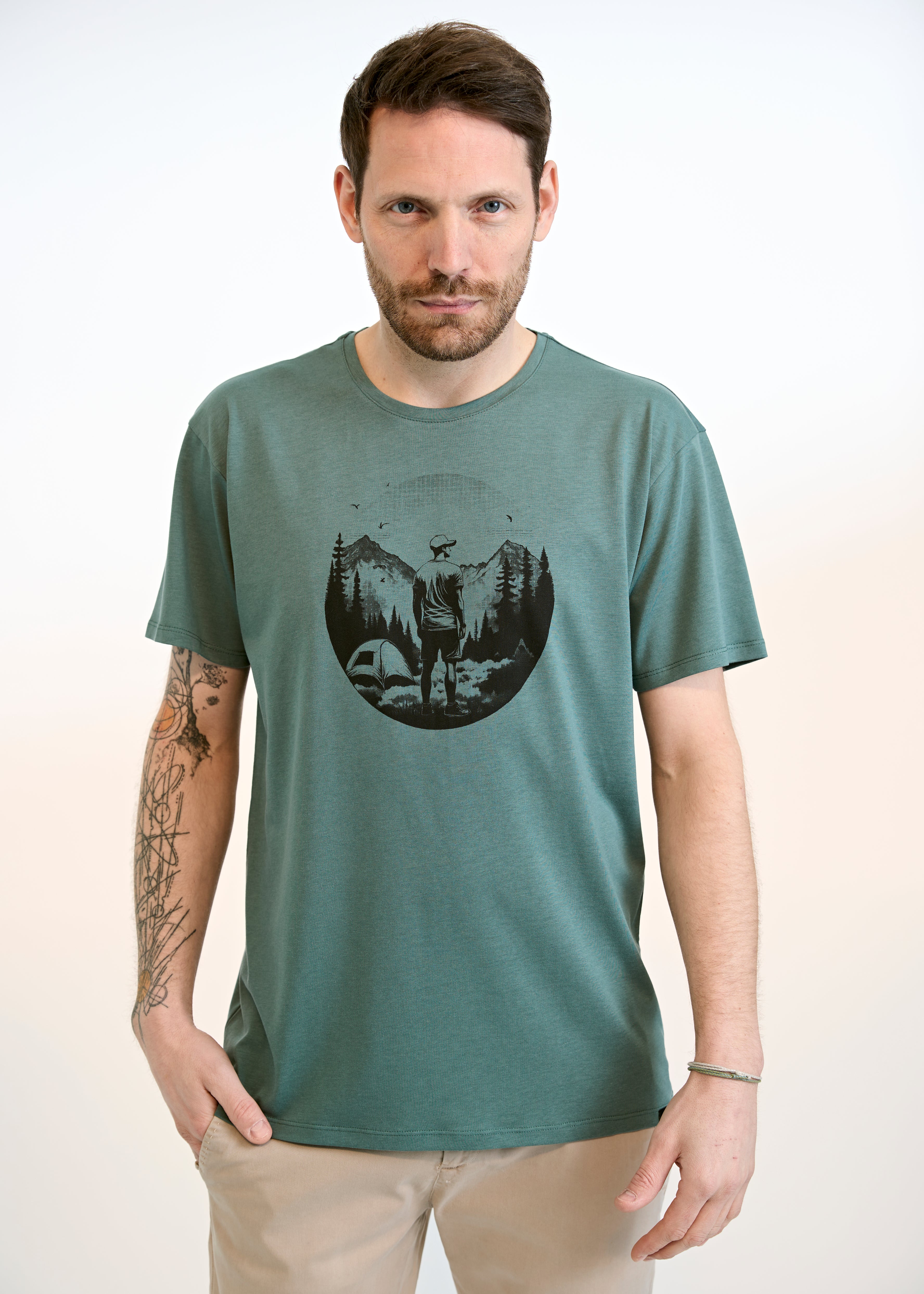 HERR WOODSHIRT TIMO CAMPER
