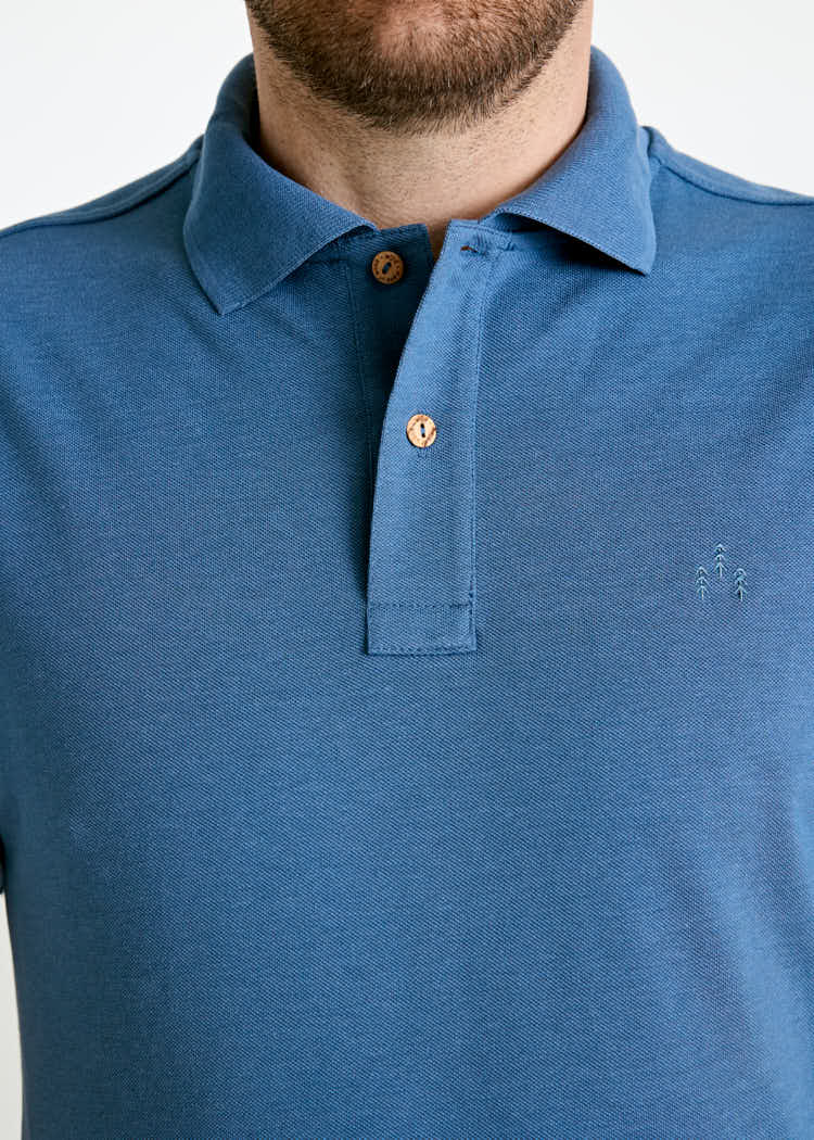 HERREN POLO-SHIRT PAUL BIJOUT BLUE