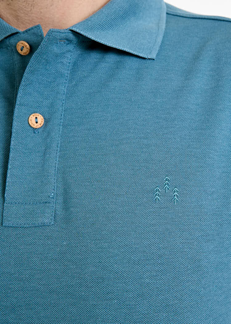 HERREN POLO-SHIRT PAUL BLUE STONE