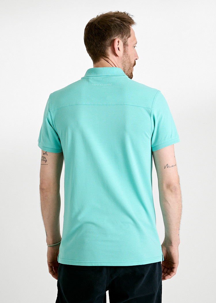 HERREN POLO-SHIRT PAUL POOL BLUE