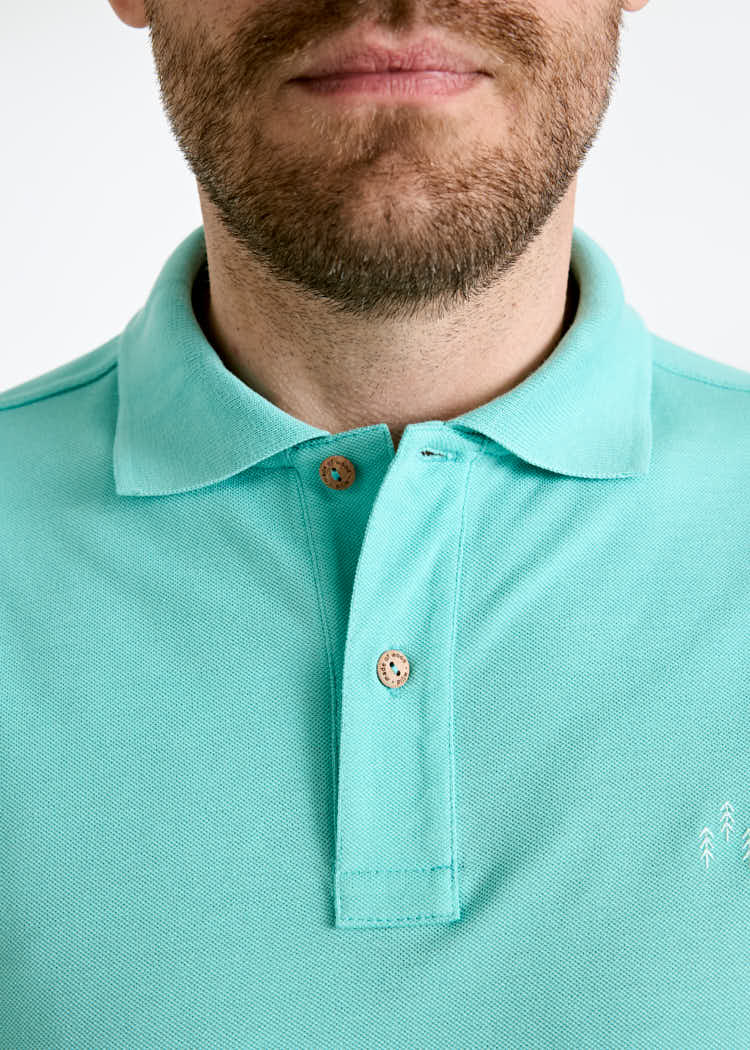 HERREN POLO-SHIRT PAUL POOL BLUE