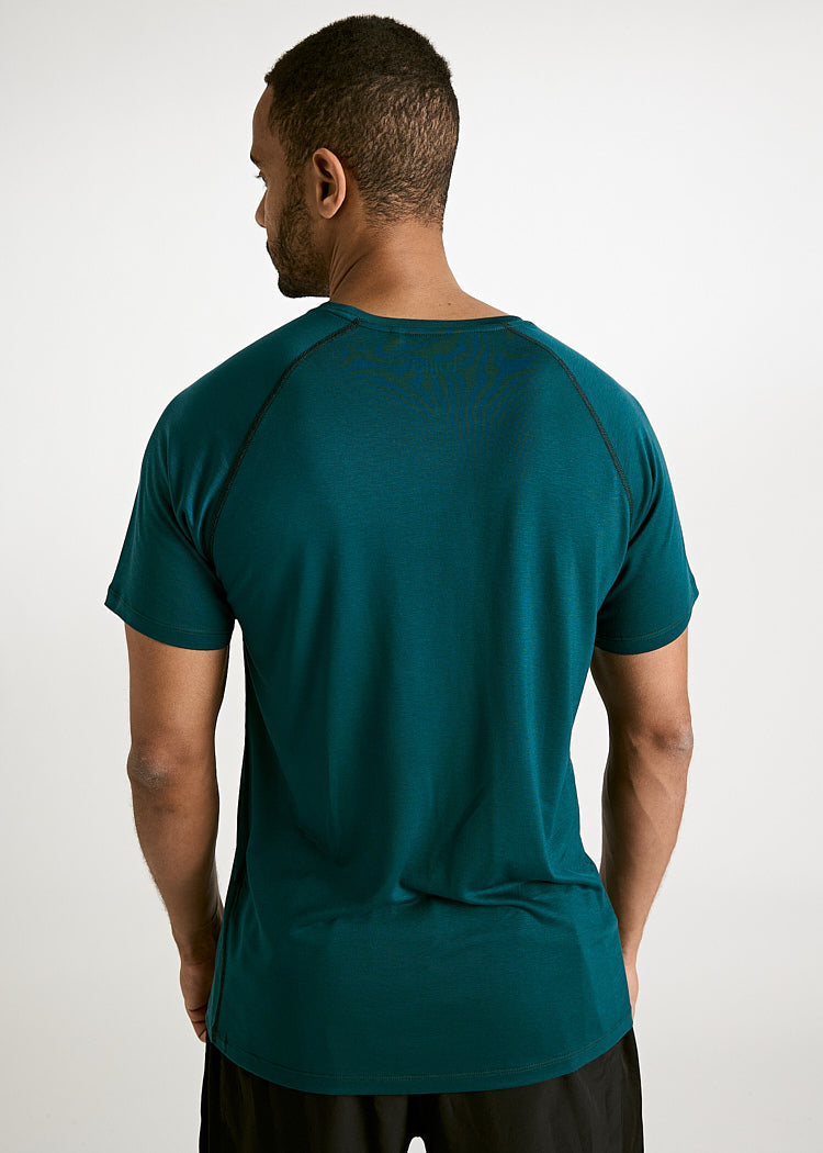 HERREN SPORTSHIRT MAX PETROL