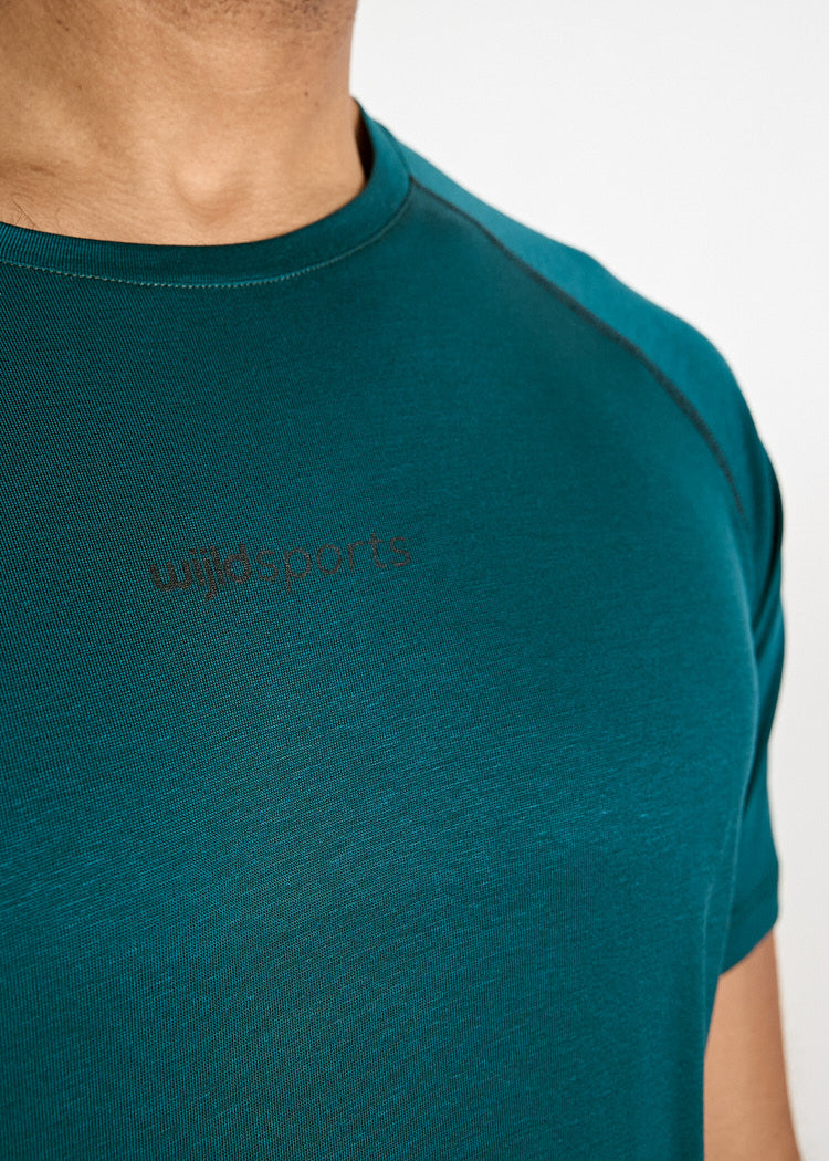 HERREN SPORTSHIRT MAX PETROL