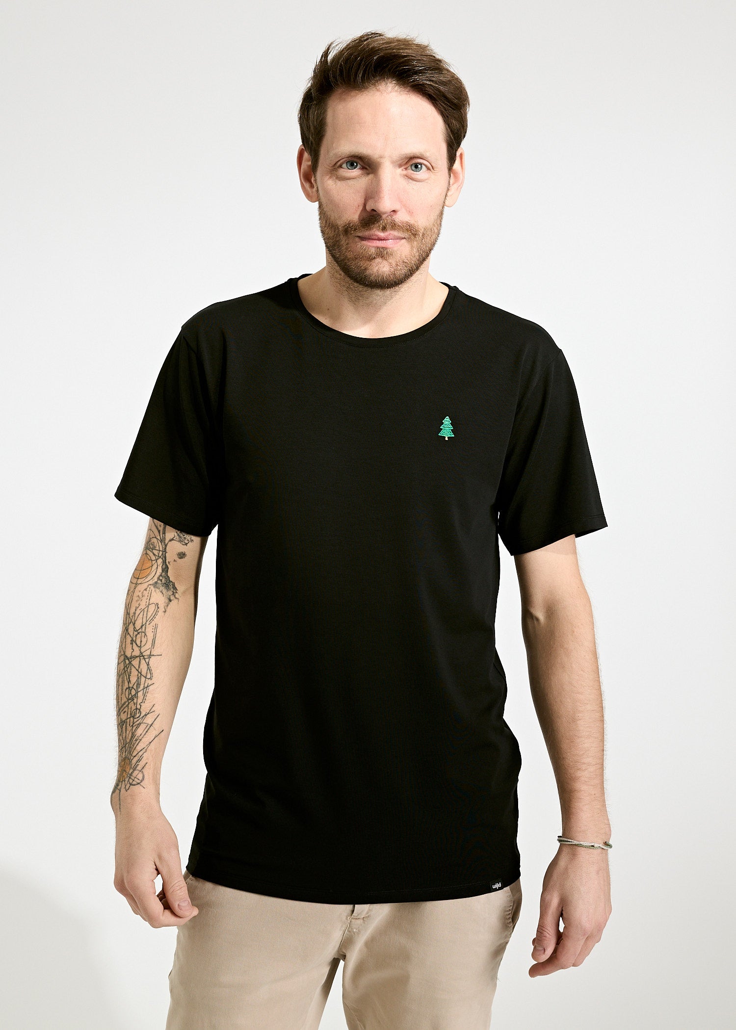 MEN'S WOODSHIRT ALEX EVERGREEN BLACK