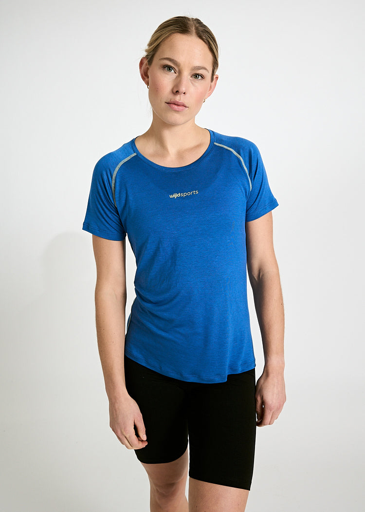 DAMEN SPORTSHIRT FANNY DAZZLINGBLUE