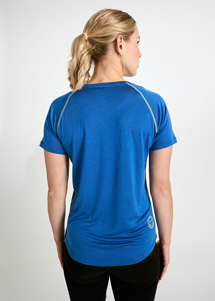 DAMEN SPORTSHIRT FANNY DAZZLINGBLUE