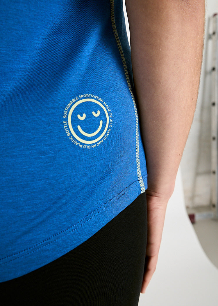 DAMEN SPORTSHIRT FANNY DAZZLINGBLUE