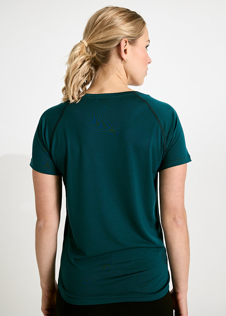 DAMEN SPORTSHIRT FANNY PETROL