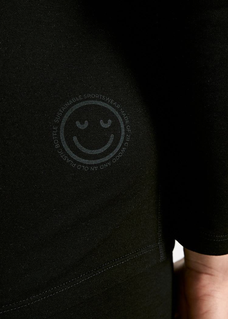 DAMEN SPORT LANGARMSHIRT NELLIE BLACK GRAY