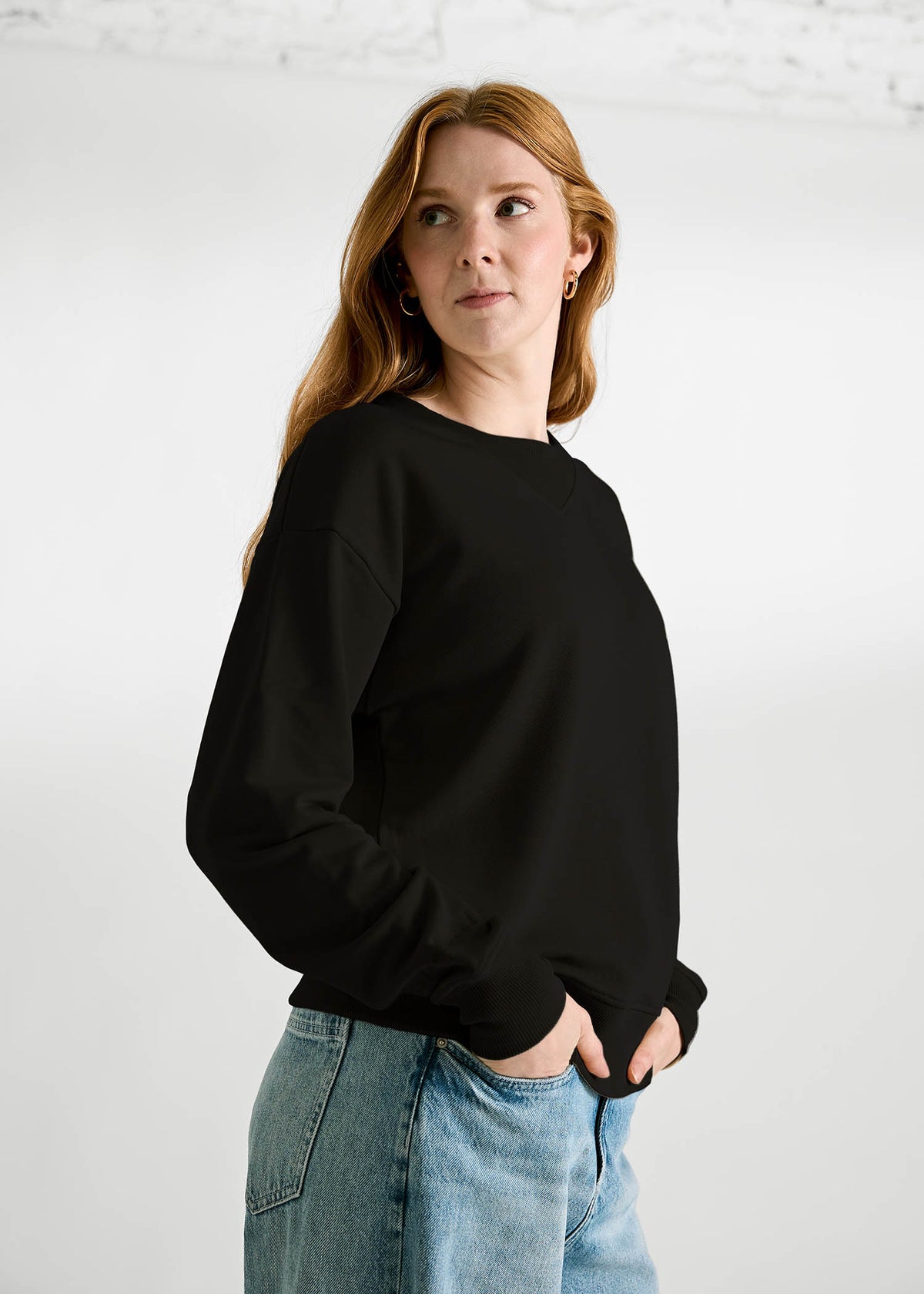 DAME-SWEATER LAURA SORT
