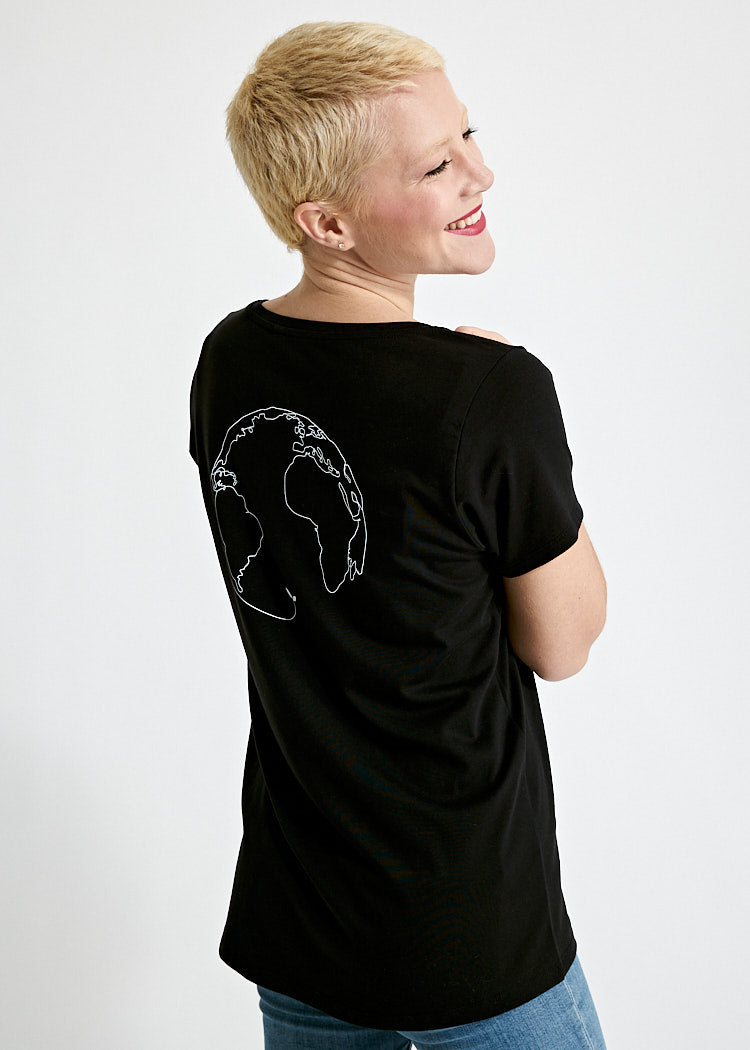 DAMEN A WIJLD WORLD WOODSHIRT