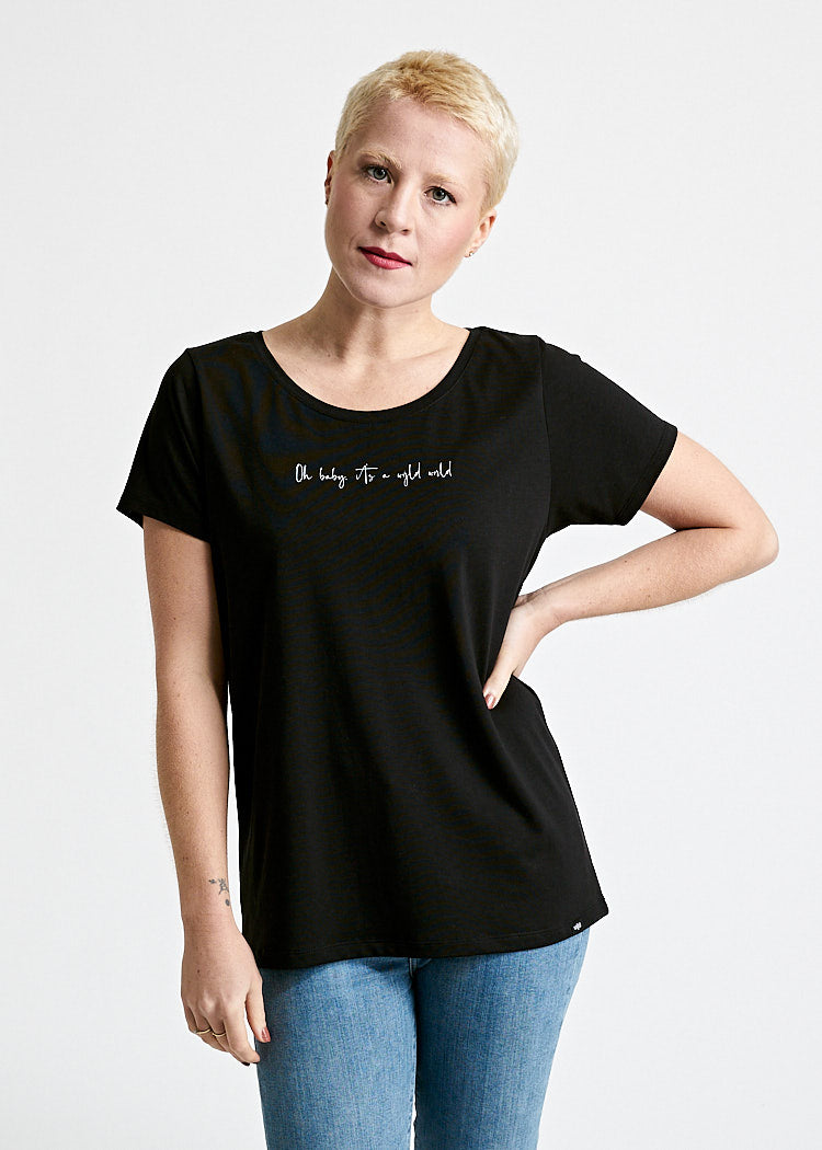 DAMEN A WIJLD WORLD WOODSHIRT