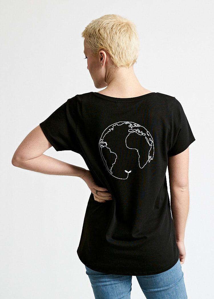 DAMEN A WIJLD WORLD WOODSHIRT