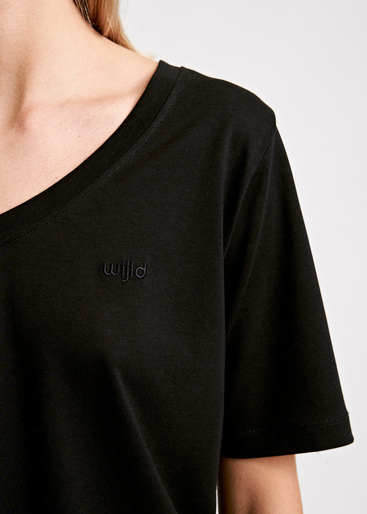 WOODSHIRT FEMME FRIDA NOIR