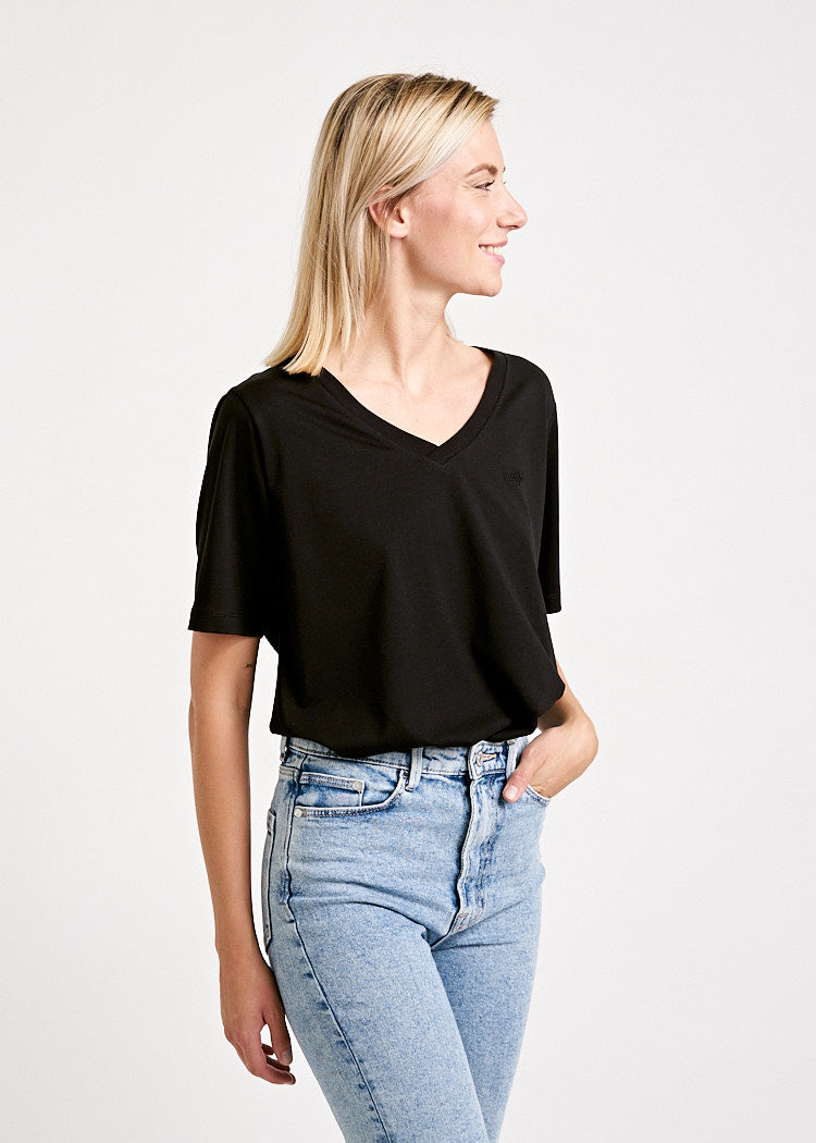 WOODSHIRT FEMME FRIDA NOIR