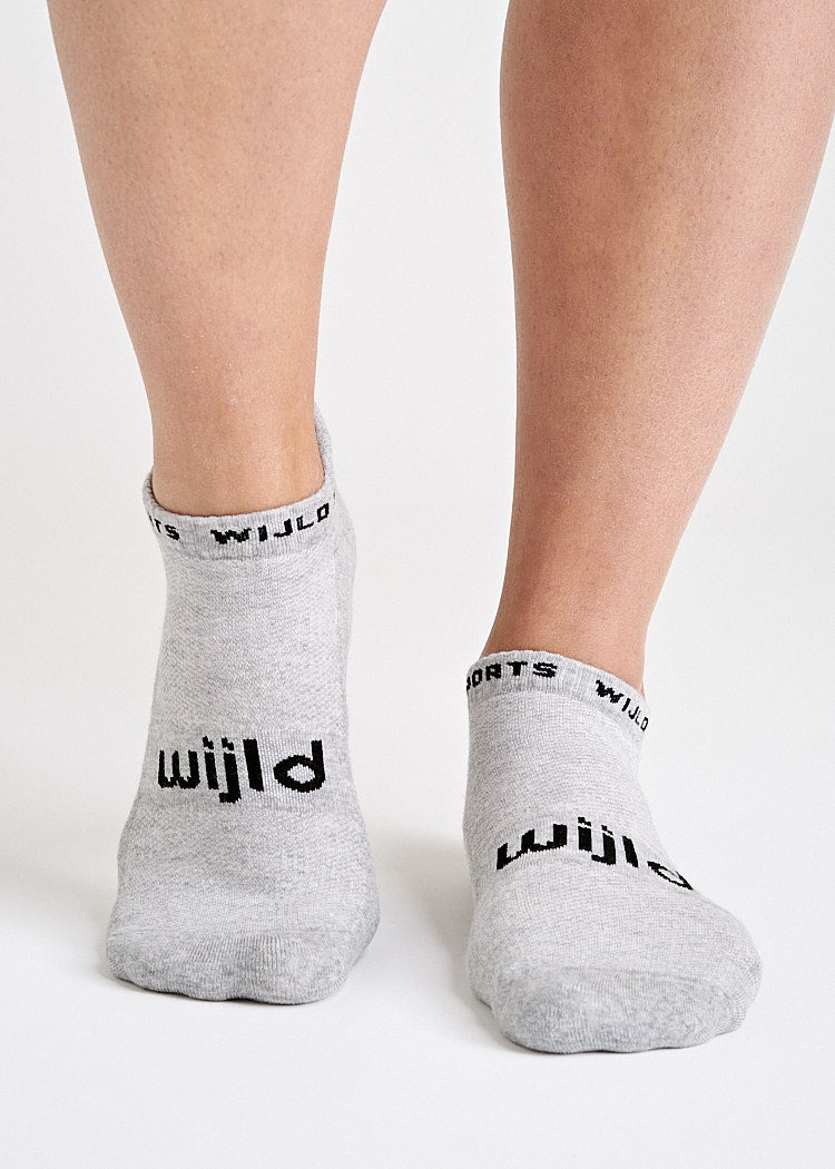 WOODSOCKS® SPORTSOCKEN SNEAKER GRAY MELANGE