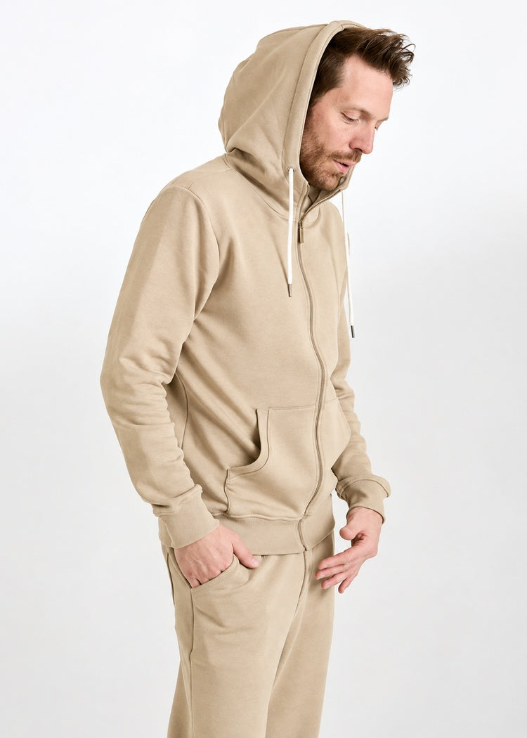 MIESTEN COLLEGETAKKI LEON BEIGE