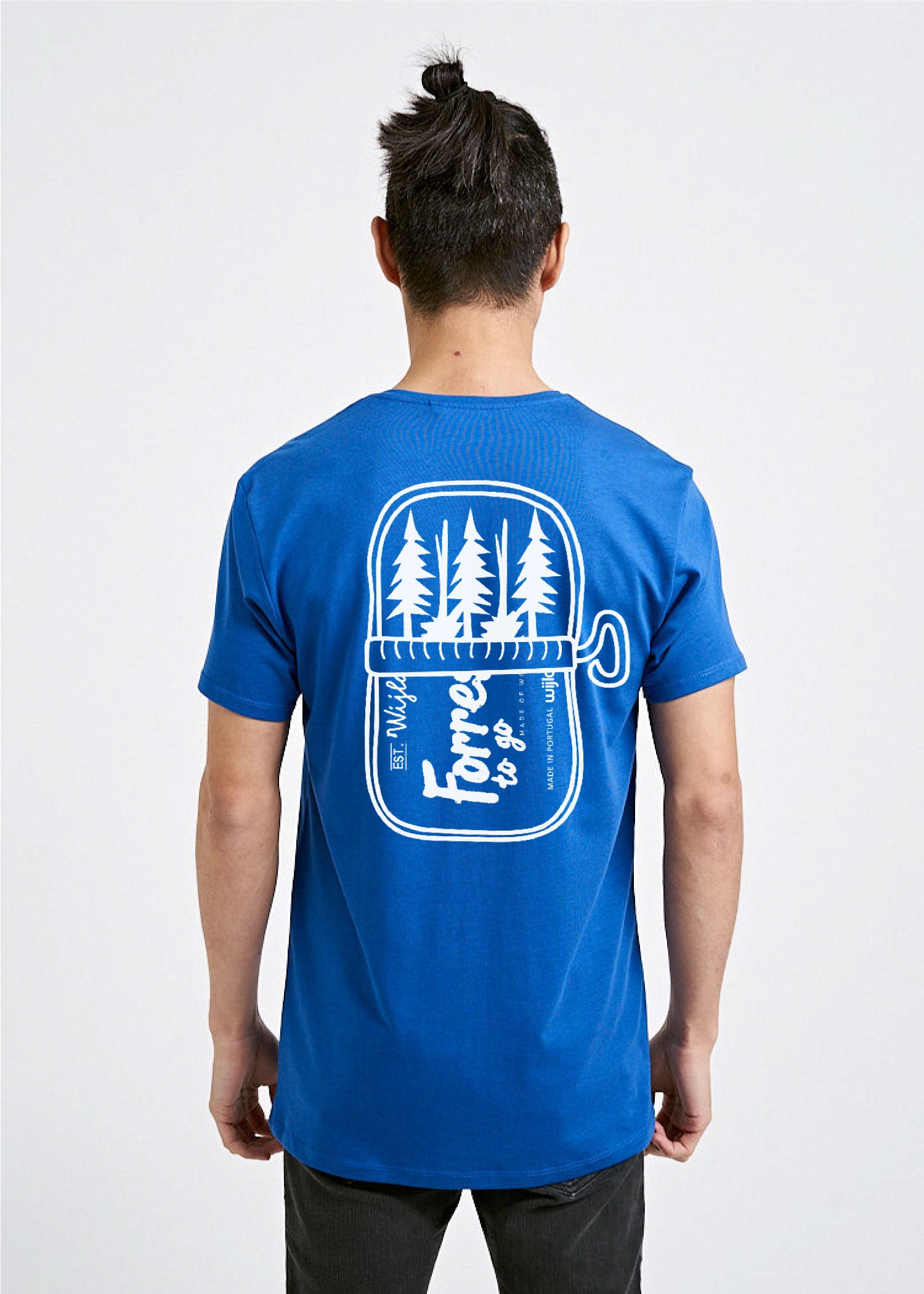 Herren Printshirt "Tin Full of Trees" Surf The Web