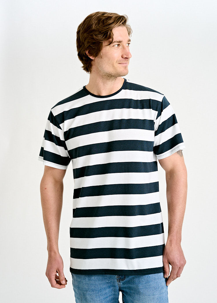 MEN'S WOODSHIRT LOOSE TIMO STRIPES