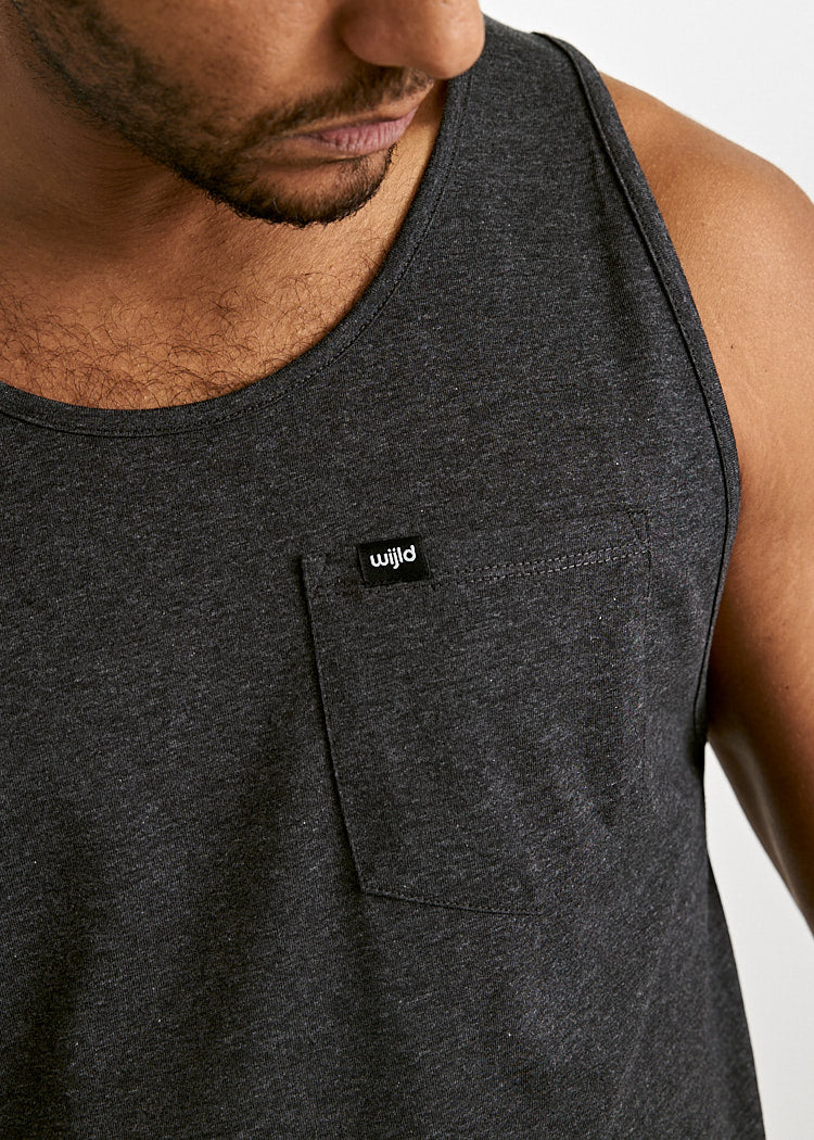 HERREN TANK TOP MICHEL ANTHRAZIT