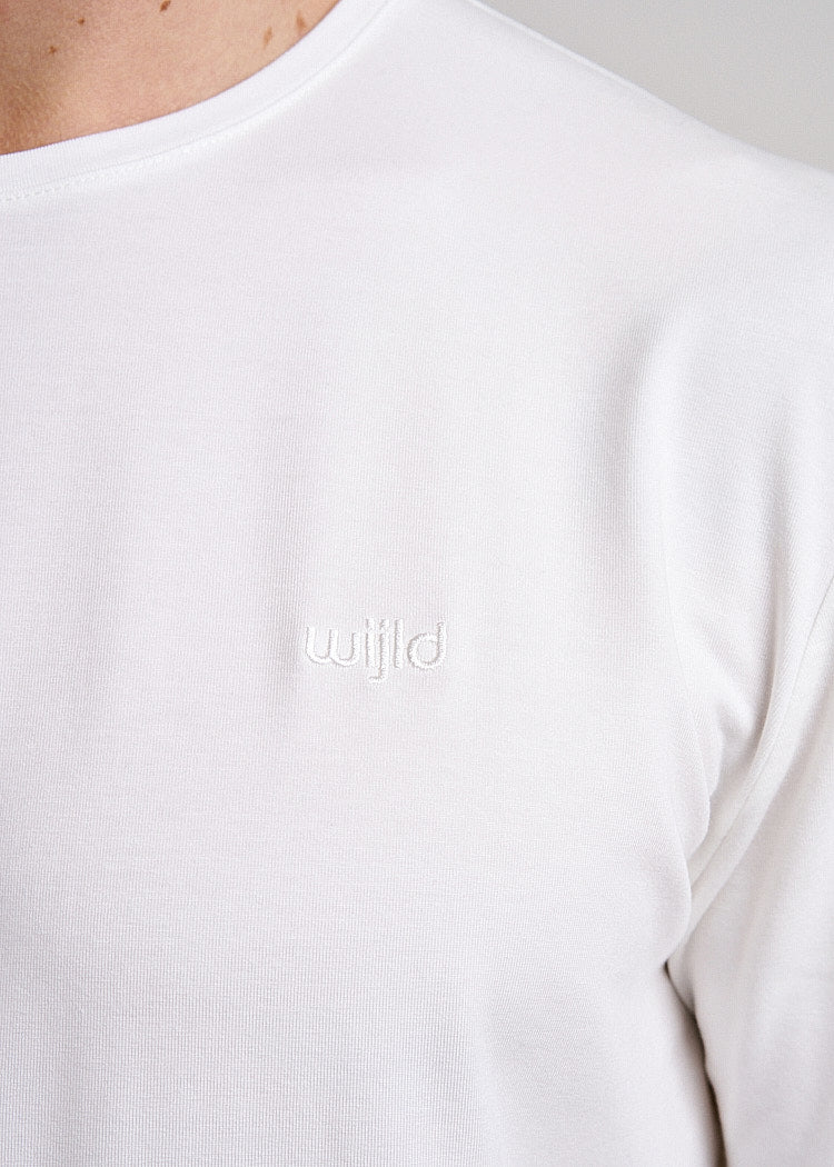 MEN'S LONG SLEEVE SHIRT DAVID BRIGHT WHITE