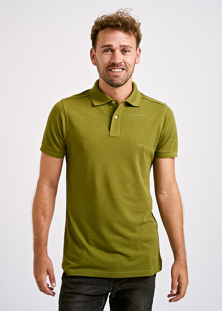 Polo da uomo Olive