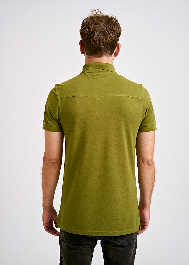 HERREN POLO-SHIRT OLIVE