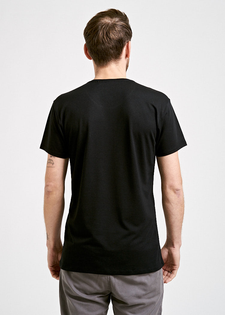 CAMISA DE MADERA PARA HOMBRE CON BOLSILLO ANTHRAZIT