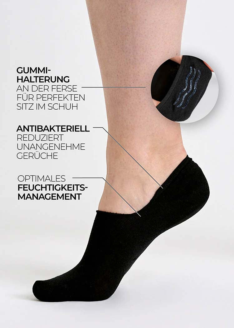 WOODSOCKS® BALLERINASOCKEN BLACK