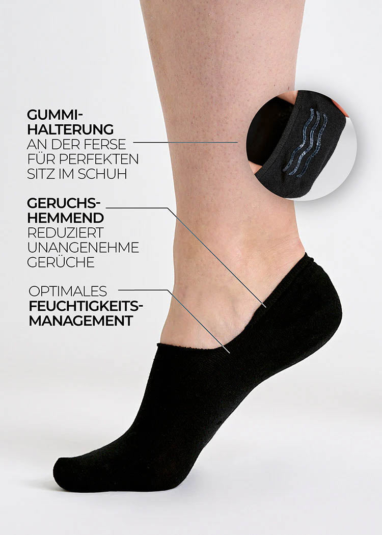 WOODSOCKS® BALLERINASOCKOR BLACK
