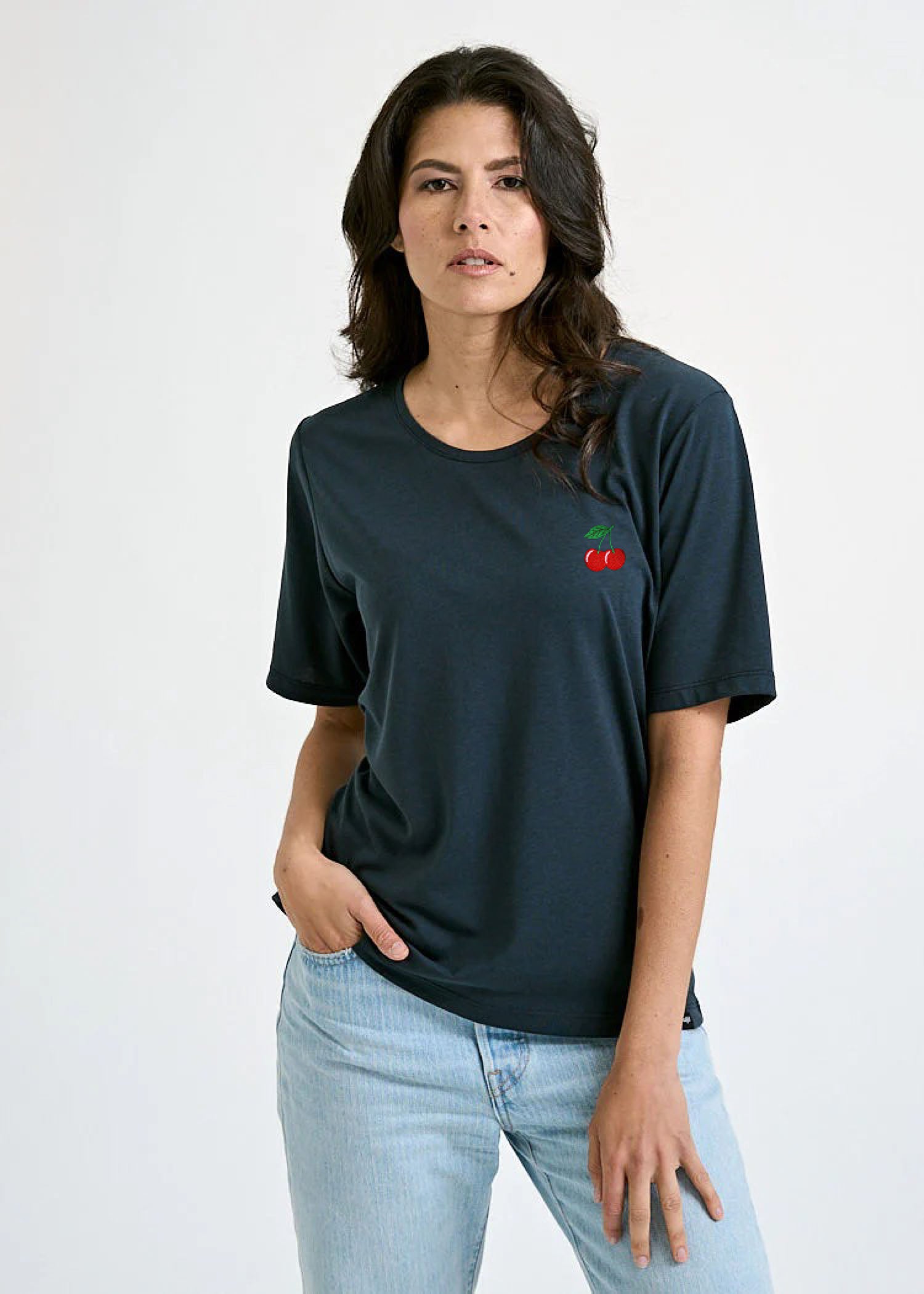DAMEN WOODSHIRT TILDA WIJLD CHERRY