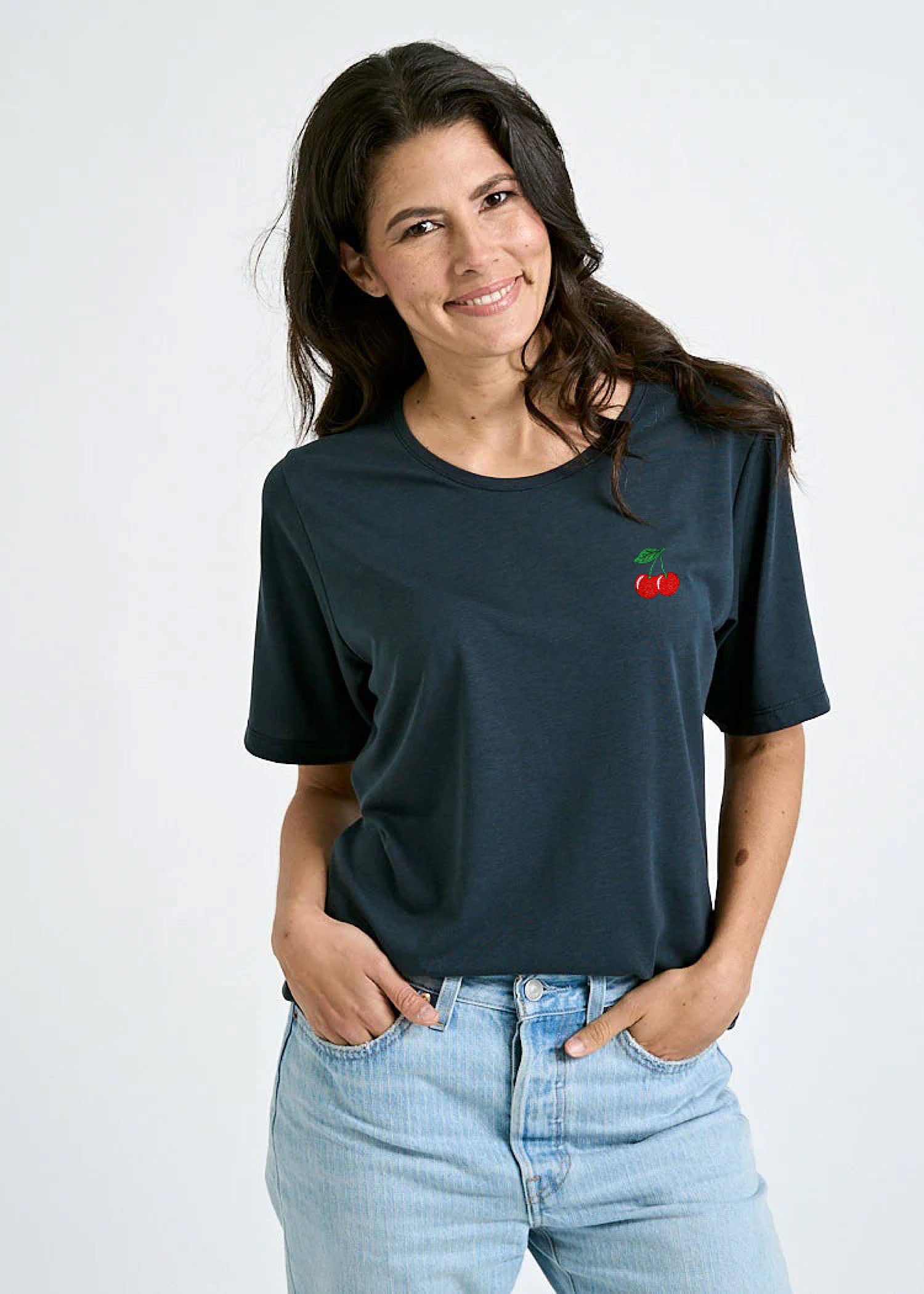 DAMEN WOODSHIRT TILDA WIJLD CHERRY