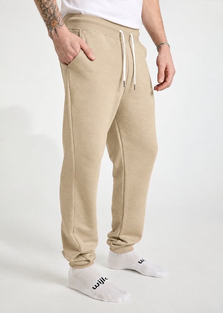 HERRE-JOGGINGBUKSER THEO BEIGE
