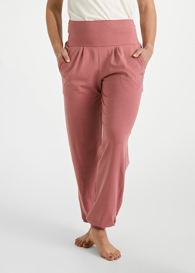 DAMEN YOGA PANTS AMALIE ROSEWOOD