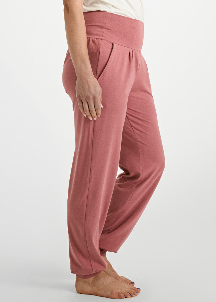 DAMEN YOGA PANTS AMALIE ROSEWOOD