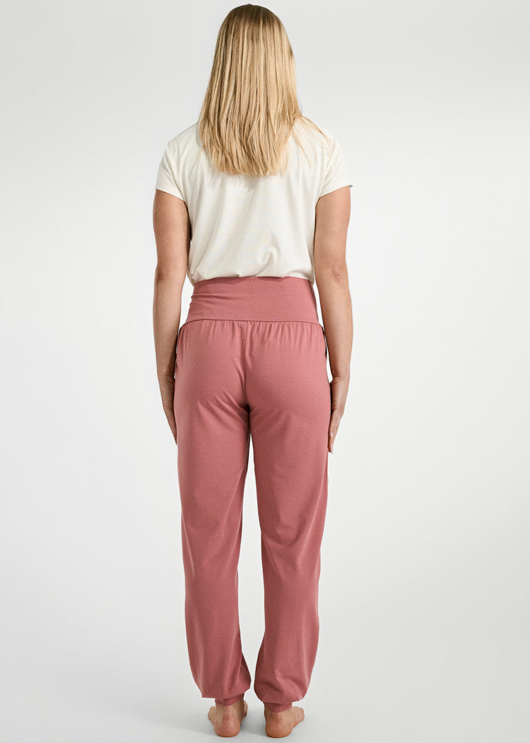 DAMEN YOGA PANTS AMALIE ROSEWOOD
