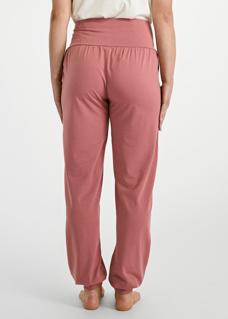 DAMEN YOGA PANTS AMALIE ROSEWOOD