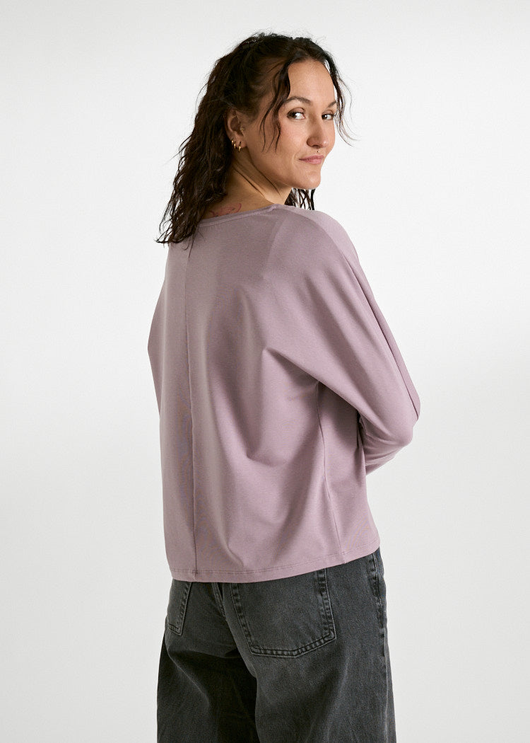 DAMEN LANGARMSHIRT BATWING ALICE TOADSTOOL
