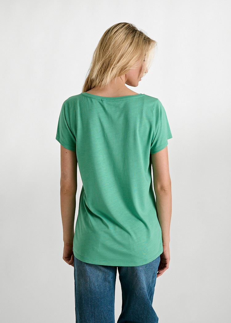 CAMISA DE MADERA WOODSHIRT LENA VE WIJLD CÍRCULO PARA MUJER