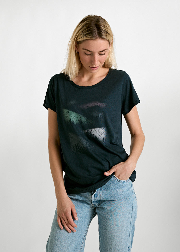 CAMISA DE MADERA WOODSHIRT LENA CAMPOS CEPILLADOS PARA MUJER