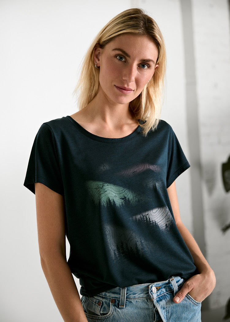 CAMISA DE MADERA WOODSHIRT LENA CAMPOS CEPILLADOS PARA MUJER
