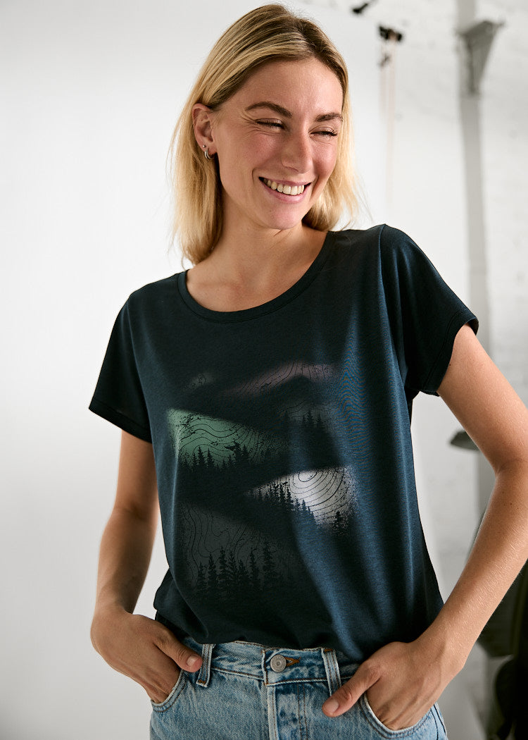 CAMISA DE MADERA WOODSHIRT LENA CAMPOS CEPILLADOS PARA MUJER