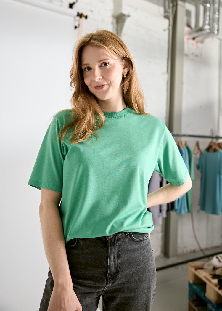 DAMEN WOODSHIRT TARA WINTER GREEN