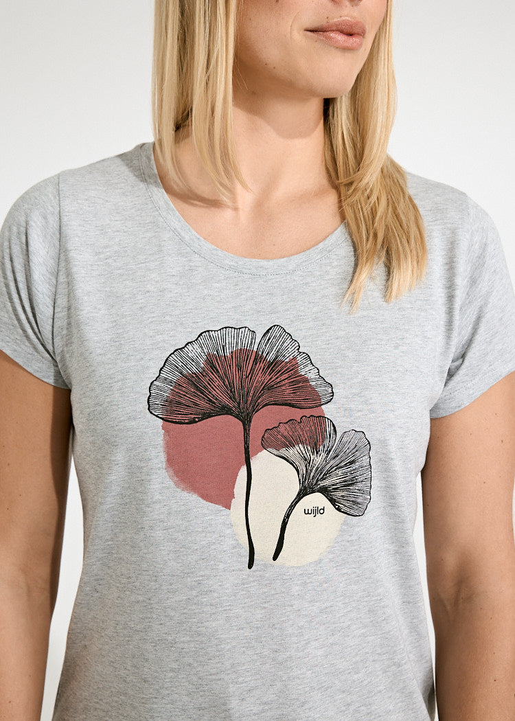 DAMEN WOODSHIRT LENA GINKGO